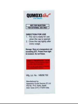 QUMOXI GEL EYE DROPS